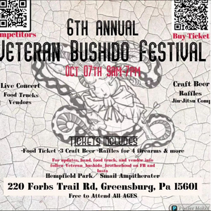 6th Annual Veteran Bushido Festival - October 7th, 2023 (Hempfield Amphitheatre)